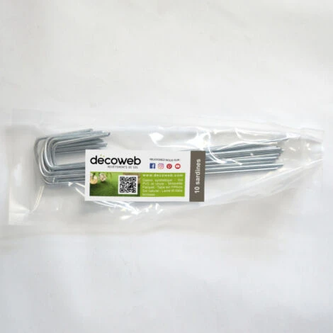 Agrafe D'ancrage Pour Gazon Synthétique - 20cm - Lot De 10 Agrafes – Image 2