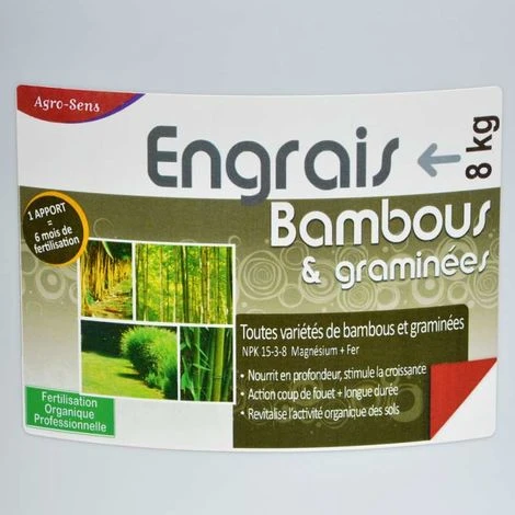 Engrais Organique Bambous Et Graminées. Seau 8 Kg – Image 2