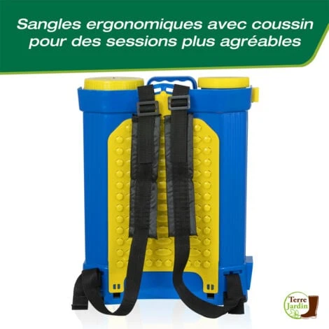 Pulvérisateur électrique 16 Litres 4,5 Bars - Batterie 12V/8AH Autonomie Max 4h Chargeur Inclus – Image 3