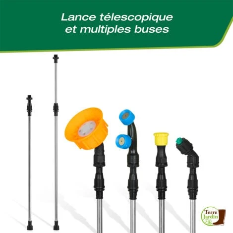 Pulvérisateur électrique 16 Litres 4,5 Bars - Batterie 12V/8AH Autonomie Max 4h Chargeur Inclus – Image 4