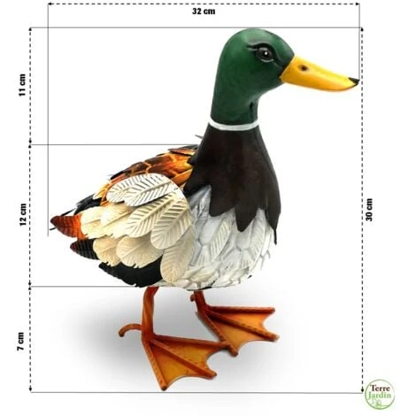 Canard Deco Jardin Animaux – Image 2