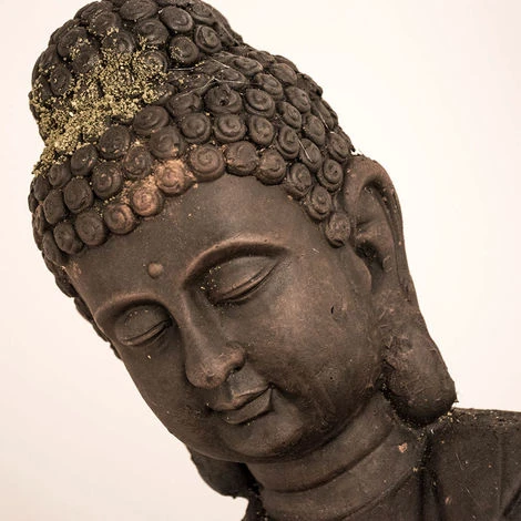 Figurine De Jardin Décoration Extérieure Magnésie Bouddha Marron Asie Design Statue 81 Cm Boltze 1021397 – Image 5