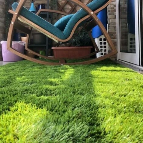 Gazon Artificiel En Rouleau 4m X 1m (Hauteur 20 Mm) De See Green - Pelouse Réaliste, Durable Et Facile D'entretien – Image 3