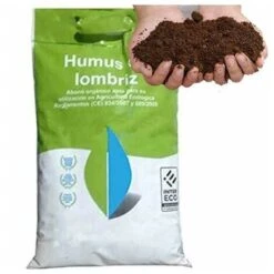 Compost Organique Humus De Vers. 5 Litres