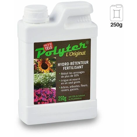 Hydro-rétenteur D'eau Fertilisant Polyter Bidon 250 G