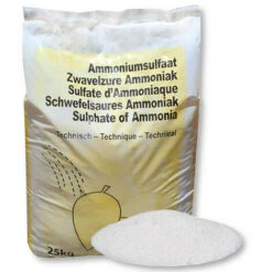 Sulfate D’ammonium 25 Kg Engrais Azoté Engrais Soufré Engrais Végétal Engrais à Gazon