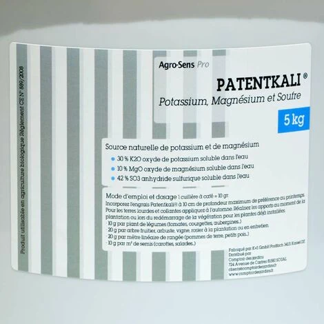 Patentkali®, Engrais Minéral Potasse Et Magnésie. 5 Kg – Image 2