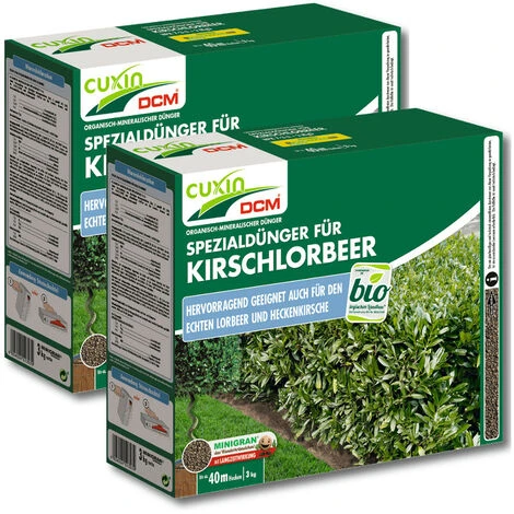 Cuxin Engrais Pour Laurier-cerise 6 Kg Engrais Pour Haies, Engrais Pour Haies-cerise, Engrais Pour Laurier