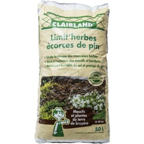 Écorces De Pin 20/40 En Sac De 50 Litres – Image 2