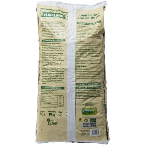 Écorces De Pin 20/40 En Sac De 50 Litres – Image 3