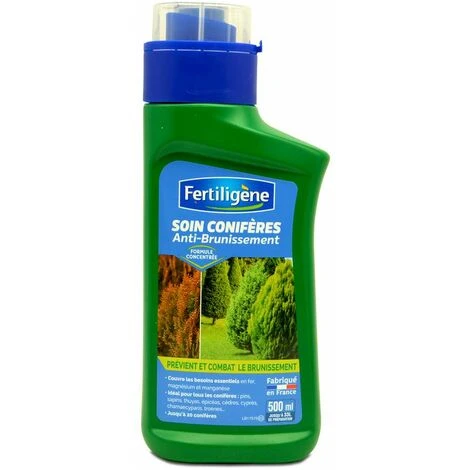Anti Brunissement Et Carences Des Conifères. 500 Ml Concentré à Diluer