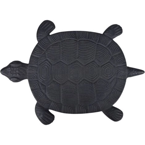 Pas Japonais Tortue - L 23 X L 32,2 X H 1,8 Cm - Noir - Livraison Gratuite