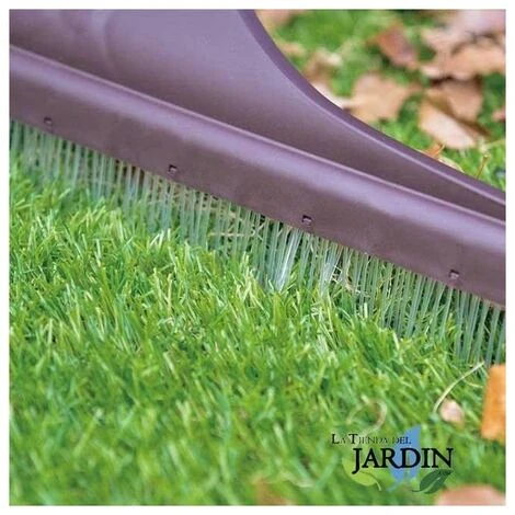 Brosse à Gazon Artificiel, Manche Télescopique, Manche En Acier, Gazon Artificiel, Râteau, Plastique – Image 2
