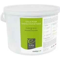 Pot De Colle De Résine Polyuréthane Pour Gazon Synthétique - 5,5kg - Exelgreen