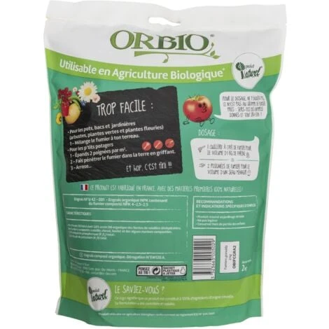 Fumier Granule 2kg OrBIO – Image 3