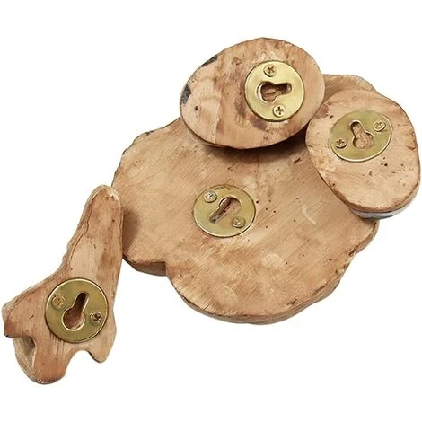 Visage D'arbre En 3D - Décoration De Jardin - Visage De Vieil Homme Amusant - Décoration De Jardin (B) – Image 5