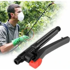 GP Poignée De Pulvérisateur à Dos Commutateur De Pulvérisation Verrouillable Automatique Tuyau De Jardin Pistolet Accessoires Jardin Désherbage Lutte Contre Les Nuisibles Agriculture Arrosage Arrosage