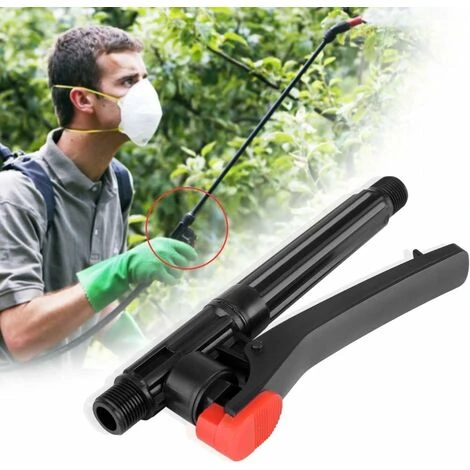 GP Poignée De Pulvérisateur à Dos Commutateur De Pulvérisation Verrouillable Automatique Tuyau De Jardin Pistolet Accessoires Jardin Désherbage Lutte Contre Les Nuisibles Agriculture Arrosage Arrosage