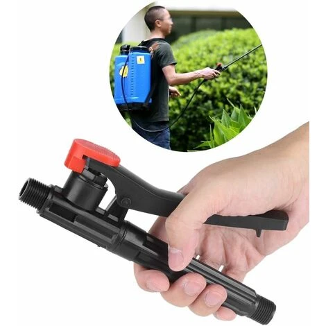 GP Poignée De Pulvérisateur à Dos Commutateur De Pulvérisation Verrouillable Automatique Tuyau De Jardin Pistolet Accessoires Jardin Désherbage Lutte Contre Les Nuisibles Agriculture Arrosage Arrosage – Image 4