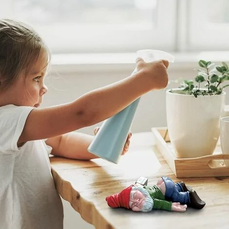 Nain De Jardin Ivre Drôle, Décoration De Statues De Gnomes Créatifs, Sculpture De Jardin, Artisanat En Résine, Cadeau De Nouveauté Nain Miniature Pour Ornement De Pelouse Patio Intérieur Extérieur, – Image 5