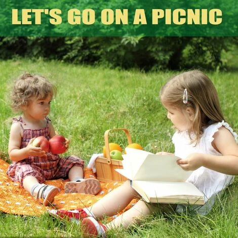 Tapis D'herbe Biodégradable De Bon Augure, Tapis D'herbe Verte Pour Pique-nique, Tapis De Germination De Plantes Pour La Culture De Graines D'herbe Pour La Cour – Image 3