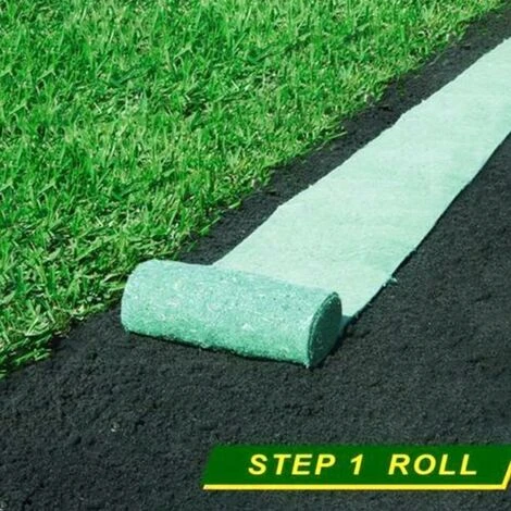 Tapis D'herbe Biodégradable De Bon Augure, Tapis D'herbe Verte Pour Pique-nique, Tapis De Germination De Plantes Pour La Culture De Graines D'herbe Pour La Cour – Image 4