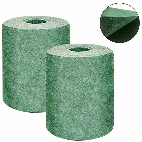 OAAO Tapis D'herbe Biodégradable 2PCS, Tapis D'herbe Verte Pour Pique-nique, Tapis De Germination Des Plantes Pour La Culture De Graines D'herbe Dans Le Patio, La Pelouse, Le Jardin, Le Patio (10M 0.2 – Image 2