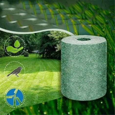 Tapis D'herbe Biodégradable, Tapis D'herbe Verte Pour Pique-nique, Tapis De Germination Des Plantes Pour Faire Pousser Des Graines D'herbe Dans Le Patio, La Pelouse, Le Jardin, Le Patio (16 – Image 2