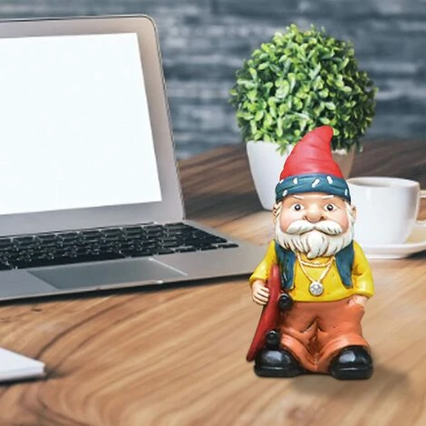 Nain De Jardin Ornement Jardin Art Barbe Blanche Vieil Homme Nain Statue RĂ©sine Artisanat Ornement Organisation (A, One Size) â Image 5