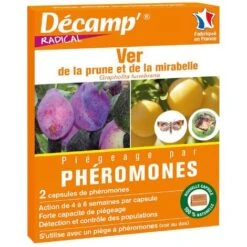 Phéromone Contre Le Ver De La Prune Et De La Mirabelle (2 Capsules)