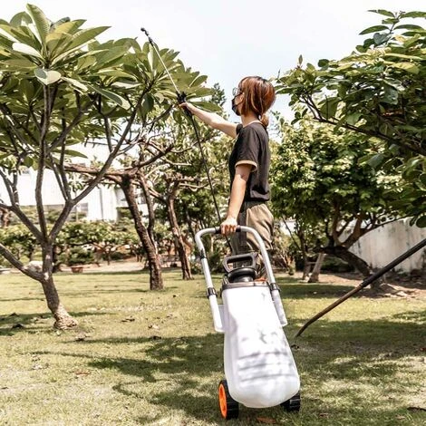 Pulvérisateur Pour Jardin - Suan - Avec Roue Et Lance Télescopique - Contenance : 12 Litres – Image 4