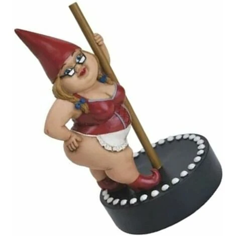 Statue De Danseur Nain, Artisanat En RéSine Sculpture Naine Statue De Nain De Jardin Paysage De Jardin Ornements De Pelouse – Image 5