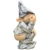Nouveauté Nain Gnome Sculpture Gobelin Statue Poo Résine Ornement Maison Jardin Décor