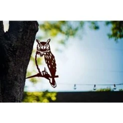 Décoration De Jardin En Métal En Forme D'oiseau En Forme D'oiseau Pour L'extérieur Et La Terrasse Du Jardin Décoration Murale En Métal Silhouette – Décoration Murale En Métal Pour Arbre, Art Animalier