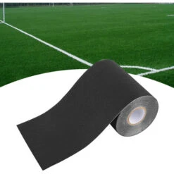 Bande Adhésive De Gazon Synthétique 150mmx10m Ruban Adhésif D'herbe Tapis (2 Couleurs)(Black)