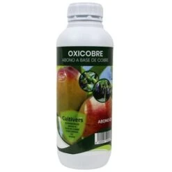 CULTIVERS Oxychlorure De Cuivre 1 L Concentré 70% Écologique (Action Fongique) - Engrais Pour Plantes Et Arbres De Type Taupe - Engrais 100% Cuivre Naturel Oxycuivre Eco