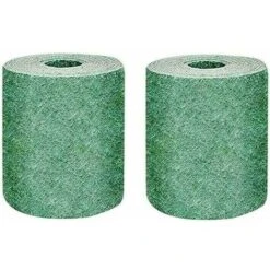 2 Pack Rouleau De Tapis De Semences De Gazon, Tapis De Culture D'herbe Biodégradable 10FT, Tapis De Semences De Gazon Engrais Jardin Pique-nique Jardinage Tapis De Plantation De Pelouse 20 ×